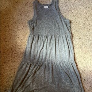 Gray Sleeveless Dress